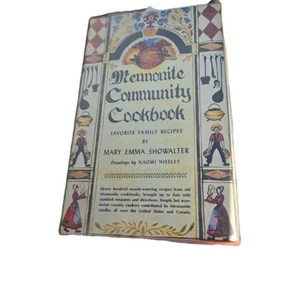 Mennonitisches Gemeinschaftskochbuch Lieblingsrezepte der Familie von Mary Emma Showalter 1980 - Bild 1 von 9