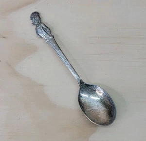 W.L.P. Cuchara de pájaro carpintero leñoso Old Company años 60 chapada en plata - Imagen 1 de 8