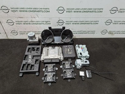 JAGUAR XE X760 2.0 DIESEL MANUAL ENGINE ECU KIT GX7312C520FAG - Image 1 of 4