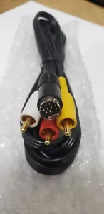 New (9-Pin) Mega Drive Ver. 2 & Sega Genesis Ver. 2 (A/V) Audio Video Cable - Picture 1 of 3