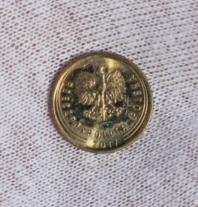 2017 Poland 1 Grosz; Circulated; - Picture 1 of 2