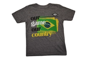 Umbro Youth Boys Our Game Our Country Brazil Soccer Football Shirt New XS-2XL - Picture 1 of 5