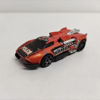 Maelstrom Hot Wheels Short Fuse Bomb Police Toy ARANCIONE DIE-CAST 1/64 VINTAGE - Immagine 1 di 4