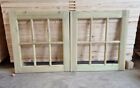 Windows h80cm w76cm with frames and toughened glass (Windows for summerhouse)