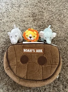 Little Love Nojo Plush Toy Set Noah’s Ark New - Picture 1 of 3
