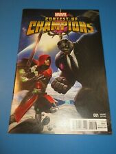 Contest of Champions #1 1st White Fox KeyRare 1:10 Variant VF+ Beauty