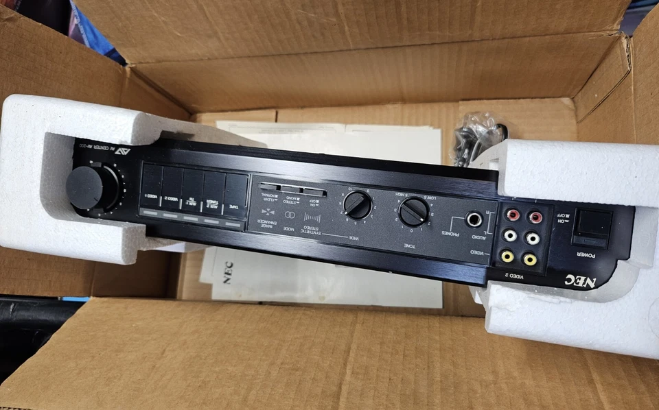 New NEC AV-200E Stereo Video Switcher & Enhancer AV Center EB-15109 With Manual - Image 1 of 4
