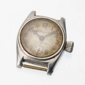 Vintage Wittnauer Military Allproof Watch Contracid Steel Project 27mm Rare - Picture 1 of 5
