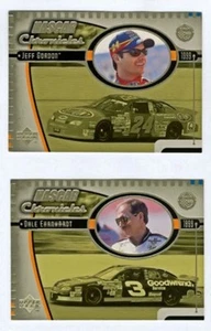 1999 Upper Deck Road To The Cup Chronicles Set Jeff Gordon Dale Earnhardt RTTC - Bild 1 von 4