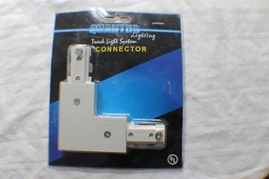 Quantus Lighting Track Light System L Connector White - Picture 1 of 2