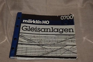 Marklin HO Gleisanlagen 0700 con schemi Tedesco  E3 ^ - Imagen 1 de 1