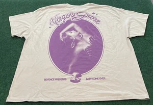 Beyoncé RWT 2023 Renaissance World Tour Virgos Groove Gray T Shirt Size 3XL - Picture 1 of 5
