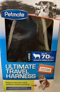 PETMATE Adjustable Large Up To 70 lbs Chest Padding Step In Travel Harness - Picture 1 of 2