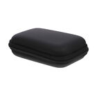 HEMOBLLO Portable Earphone Case & USB Pouch Cable Organizer Bag (Black)