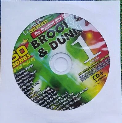 LEGENDS BROOKS & DUNN COUNTRY KARAOKE CDG CHARTBUSTER 5069-01 CD+G NEW MUSIC