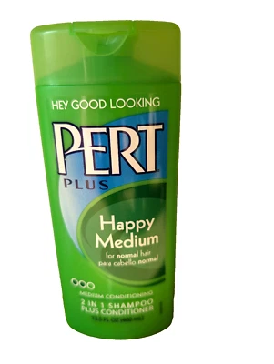 Pert Plus Happy Medium 2 in 1 Shampoo & Conditioner 13.5fl ozs New - Image 1 of 4