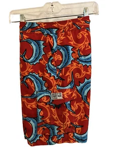 Gap Boy Blue Shark Swim Trunks Size L (10) E-210 - Picture 1 of 12
