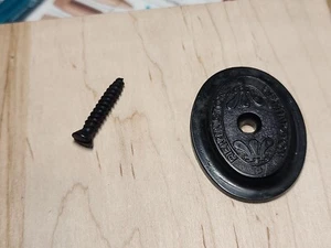 Factory OEM Remington scroll Pistol Grip cap with screw for restorations - Picture 1 of 6
