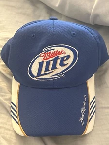 Miller Lite Brad Keselowski #2 Blue Hat NASCAR Penske Racing Dodge Adjustable - Picture 1 of 6