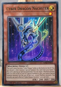 Yu-Gi-Oh! Cyber Dragon Nachster LDS2-EN032 Ultra Rare Grün 1st Edition Karte - Picture 1 of 3