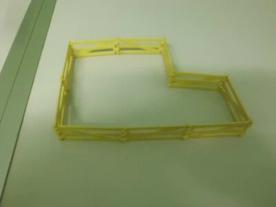 Playmobil gelber Zaun  Gartenzaun aus 3556   Klicky  Bauernhof - Bild 1 von 2