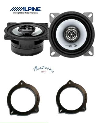 ALPINE SXE-1025S Set 2 Coffers For BMW 10cm with Adapters Focal Front/Rear Car - Image 1 of 3