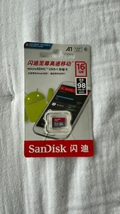 SanDisk MicroSDHC UHS-I 16GB - Picture 1 of 2
