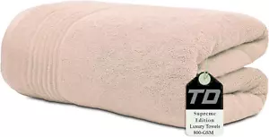 800GSM Large Bath Towels Luxury 100% Egyptian Cotton Super Soft Thick Big Towels - Picture 1 of 48