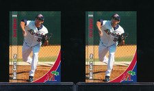 lot (2) 2006 Grandstand Fort Myers Miracle Matt Garza #25 pre rookie rc