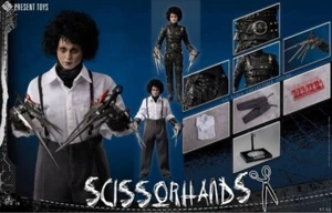 PRESENT TOYS PT-SP52 Edward Scissorhands 1/6 Scale Figure with Rooted Hair - Picture 1 of 5