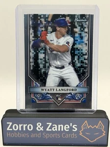 Wyatt Langford 2024 Bowman Sterling #BSR-3 Rookie (RC) Texas RANGERS - Picture 1 of 2