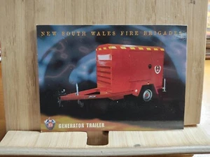 New South Wales Fire Brigades 1998π#139 GENERATOR TRAILER Trading Card π - Picture 1 of 2