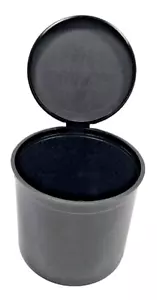 Kräuter Aufbewahrungsbehälter Pop Top Squeeze Geruchsdicht Schwarz - Bild 1 von 3