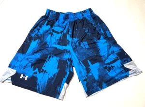 Under Armour Blue Basketball Loose Fit Drawstring Shorts Men's Medium - Picture 1 of 7