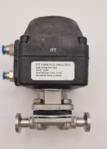 ITT Pure-flo diaphragm type PTFE in good working condition. Very clean. - Picture 1 of 4