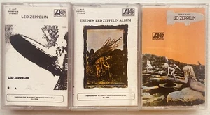 Led Zeppelin - Three Rare Original Cassettes Tape From Perú VG+ 3 Pcs - Picture 1 of 15