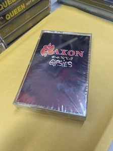 Saxon - Rock N Roll Gypsies Cassette 1989 Live Album Heavy Metal Hard Rock New - Picture 1 of 3
