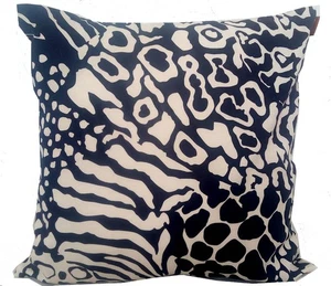 MISSONI HOME PILLOW COVER  SEA COTTON  REPPS 16x16" 40x40cm DOUBLESIDE LAGUIARA - Picture 1 of 7