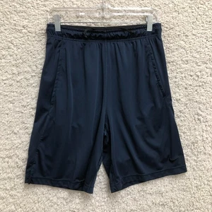 Pantalones Cortos Nike Medianos Adultos Azul Dri Fit Swoosh Bolsillos Atléticos Baloncesto Hombres M - Imagen 1 de 11