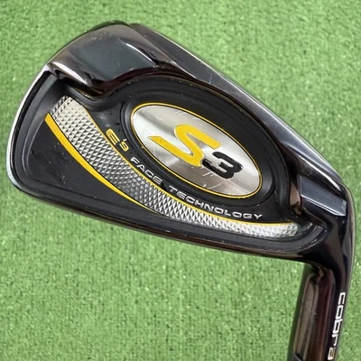 Cobra S3 Black E9 Face Technology 3 Iron Steel Regular Flex -2” Short - Image 1 of 4