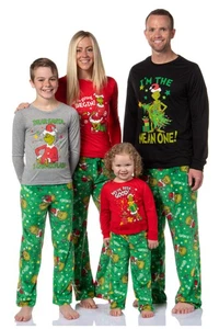 Dr. Seuss GRINCH Boys' Dear Santa, I Can Explain Kids Sleep Set - Picture 1 of 4