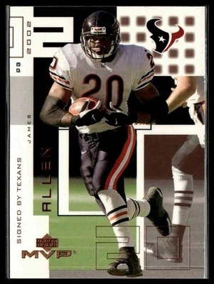 2002 Upper Deck MVP - James Allen #100 - Image 1 of 2