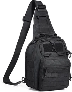 VEVOR Taktische Tasche, Militär Sling Gym Rucksack mit Molle Design und Taschen - Bild 1 von 9