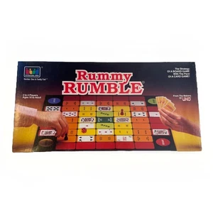 Rommé Rumble Brettspiel von Makers Of Uno Vintage 1985 - Bild 1 von 7