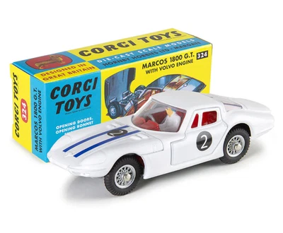 CORGI - 324 Marcos 1800 G.T. New Boxed Re-Issue. Die Cast Vehicle. - Image 1 of 4