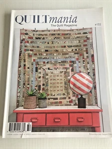 Quiltmania Magazine The Quilt Magazine Number 132 July/Aug 2019 Includes Pattern - Picture 1 of 6