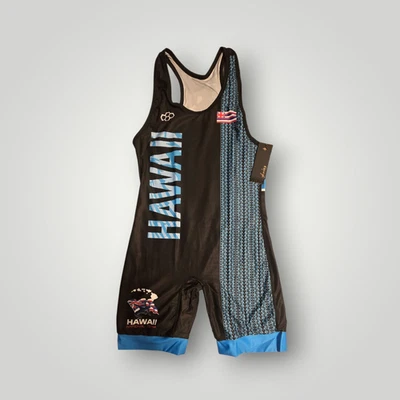 Rudis Hawaii National Team Singlet - Size Large - Black/Blue - Brand New - Image 1 of 2