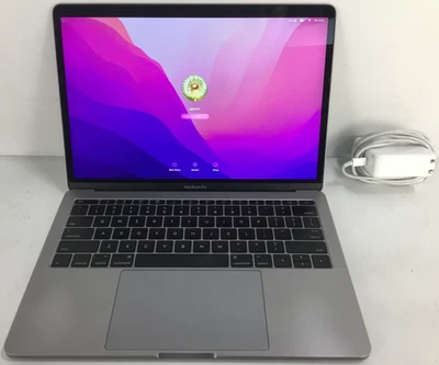 Apple MacBook A1708 Pro I5-6360U 2.00GHz 8GB 256GB SSD MONTEREY - Image 1 of 4
