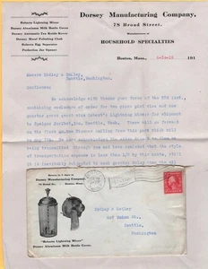 Werbung Dorsey Manufacturing CO Roberts Lightning Mixer 30. April 1915 Boston - Bild 1 von 1