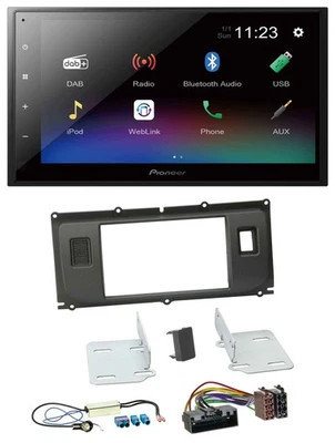 Pioneer USB Bluetooth DAB 2DIN MP3 Autoradio für Land Rover Evoque Blindstopfen - Bild 1 von 4